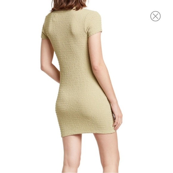 NWT ELODIE SHORT SLEEVE TEXTURED DRESS - Picture 2 of 5